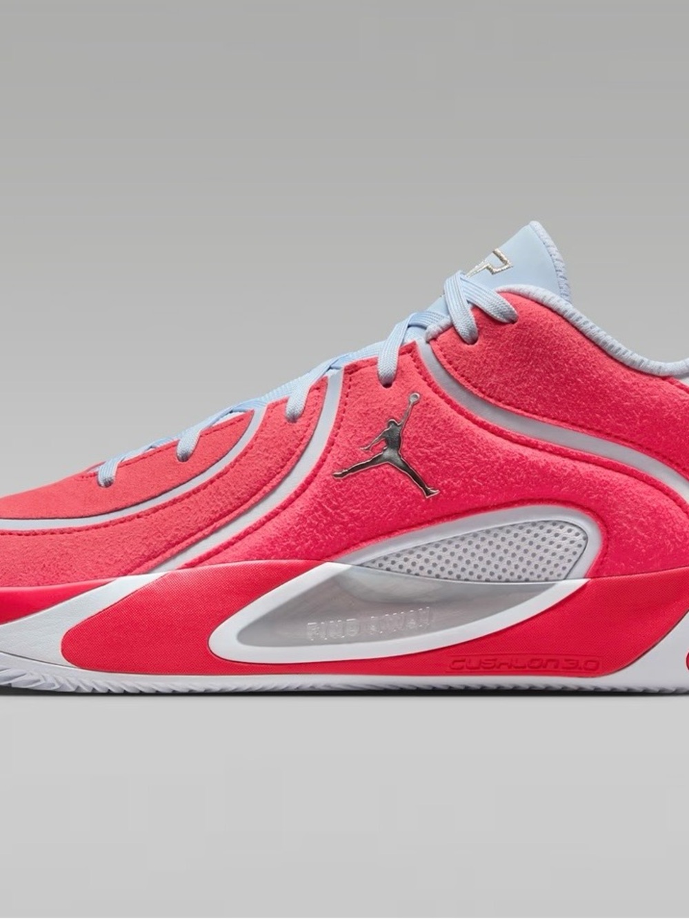 Jordan Men’s Neon Pink & white Low-Top Sneakers